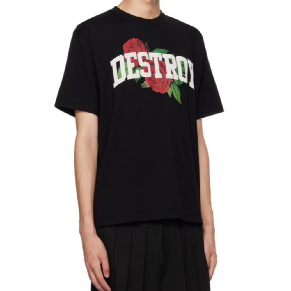 UNDERCOVER Black "DESTROY" T - Shirt
